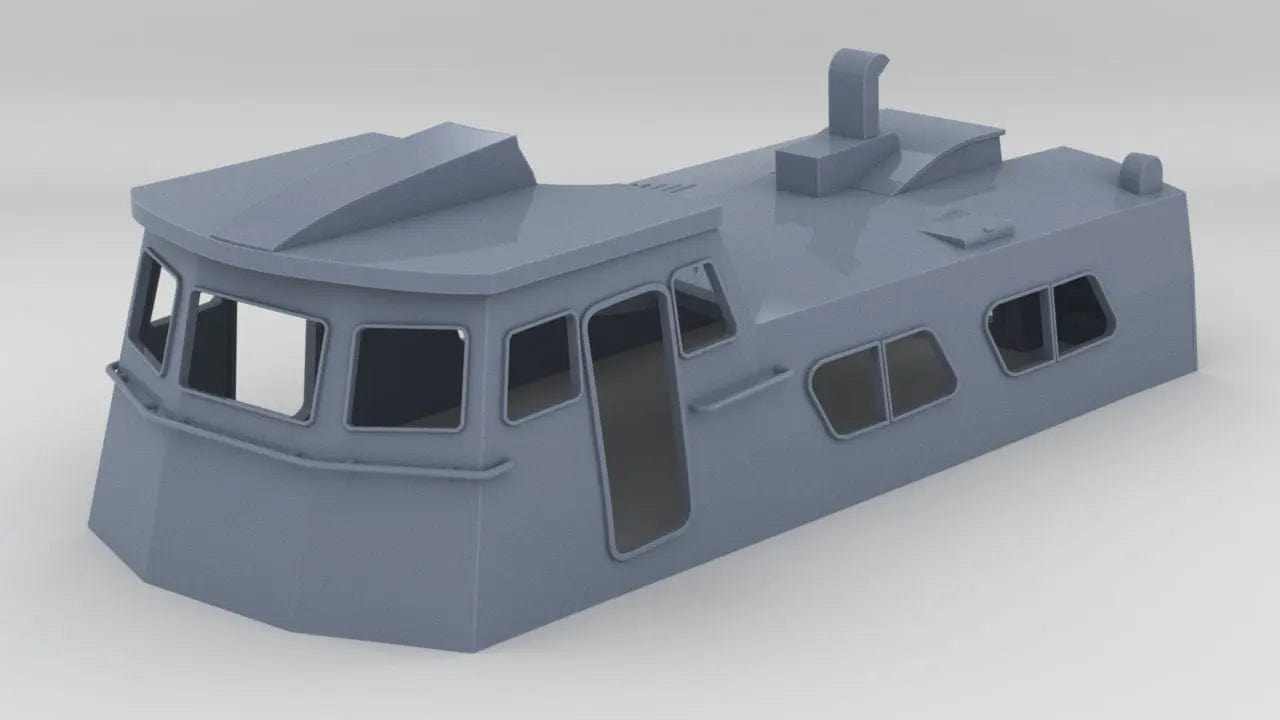 1/48 USS PCF Pilot House - distefan 3d print