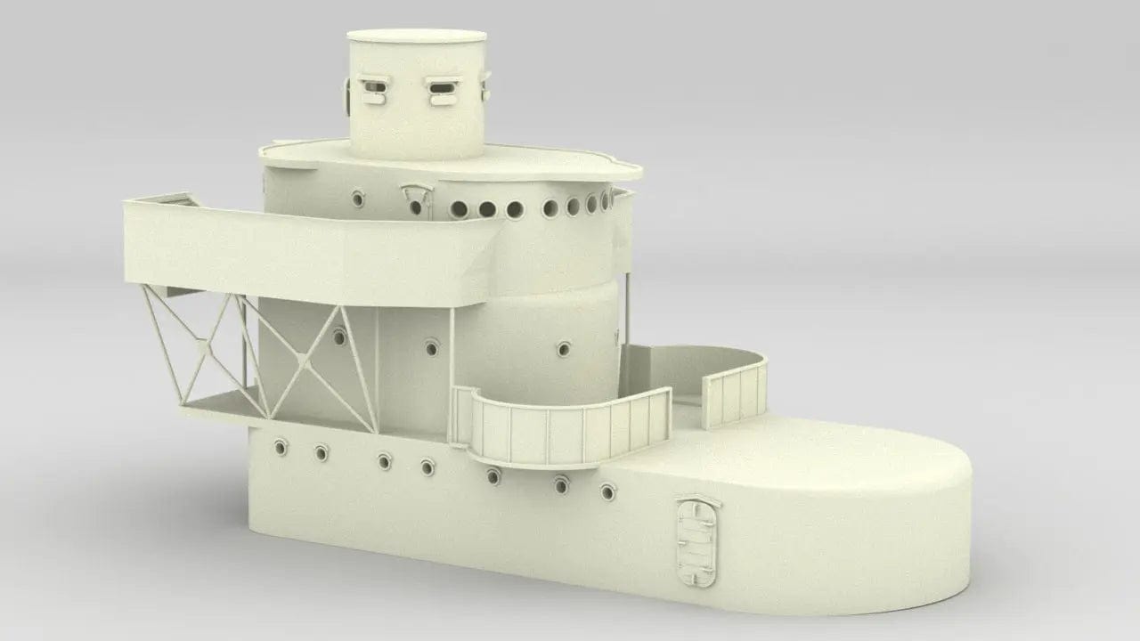 1/48 USS Sims (DD-409) Superstructure - distefan 3d print