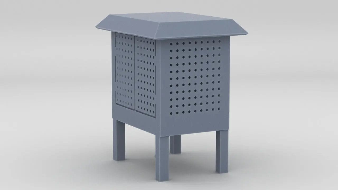 1/48 USS Ward Vegetable Box - distefan 3d print