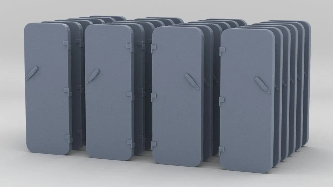 1/50 DKM Watertight Doors Set (24pcs) - distefan 3d print