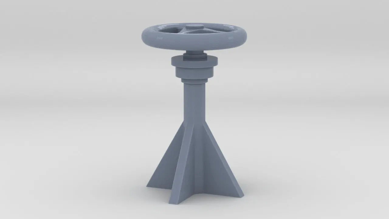 1/50 USN Control Wheel - distefan 3d print