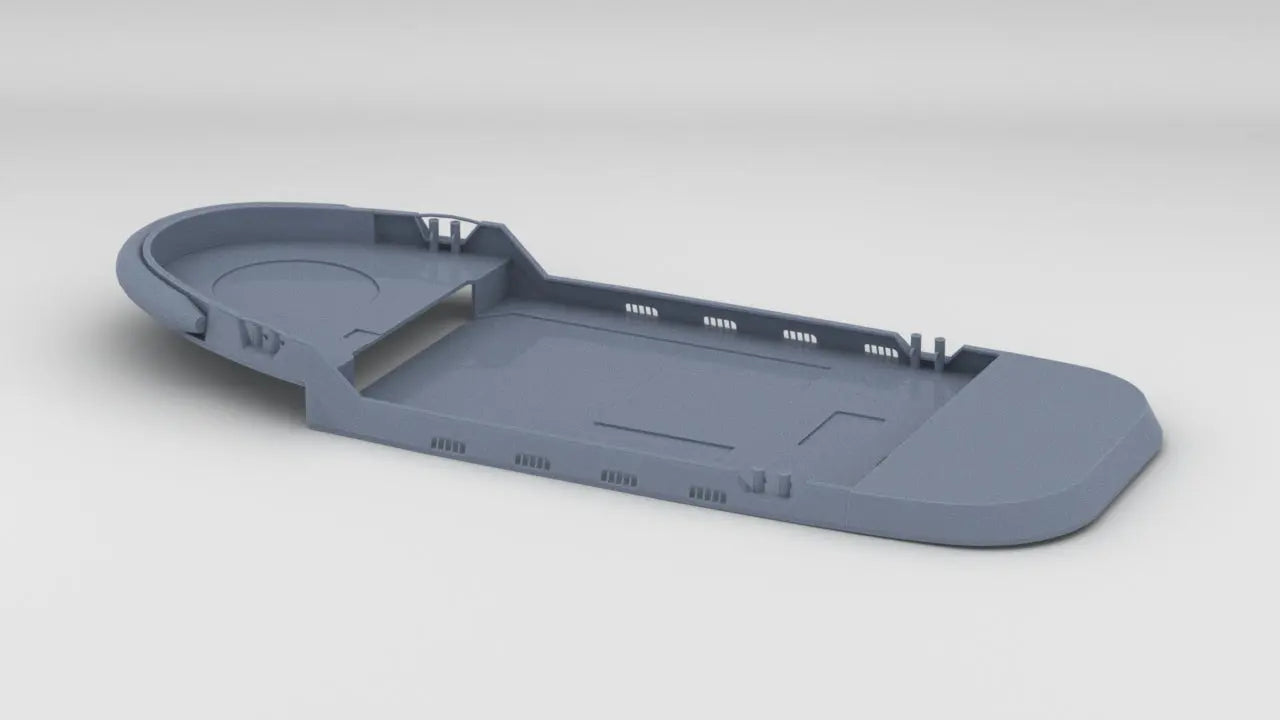 1/50 YTB Tugboat Main Deck w/ Bulwark - distefan 3d print