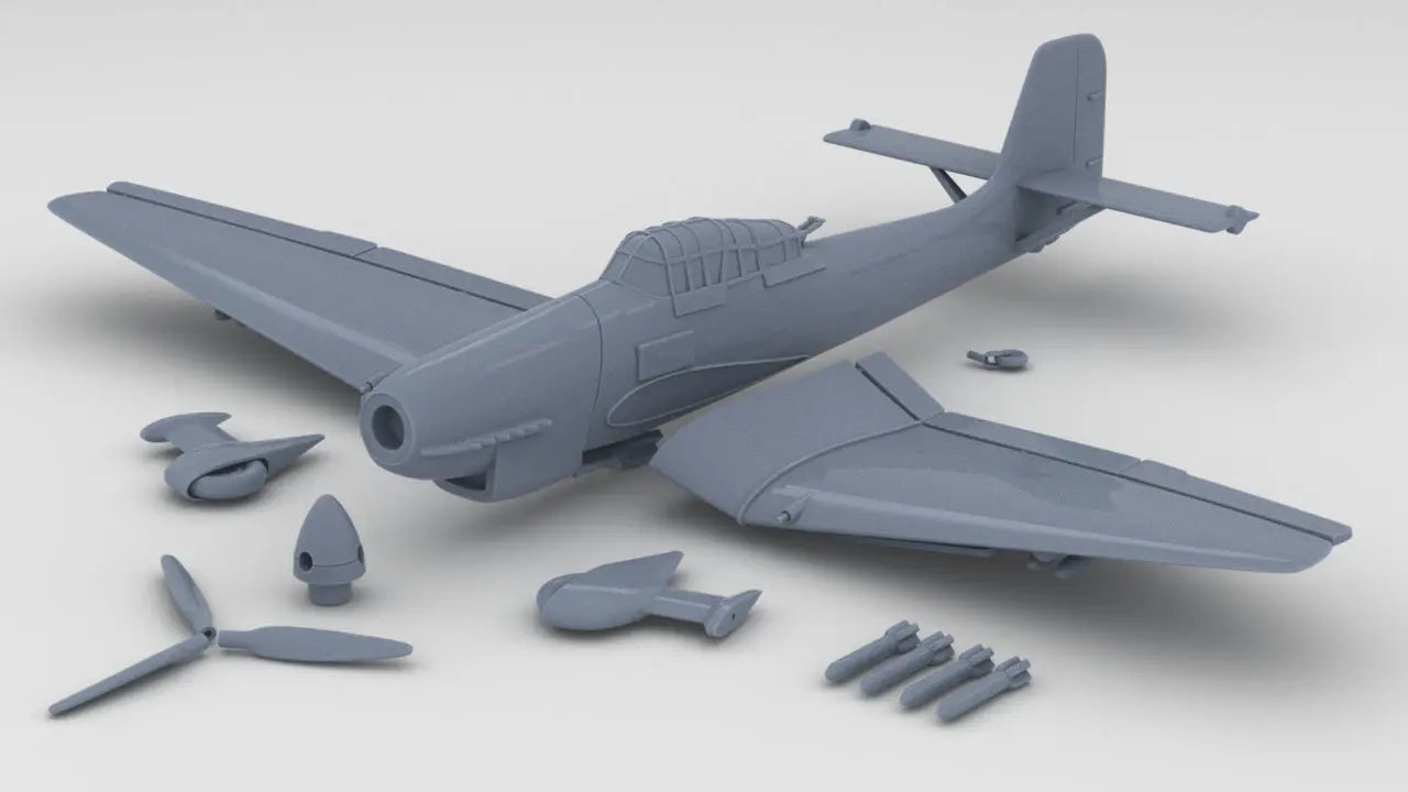 1/56 German Junkers Ju 87 "Stuka" Kit 3dspro