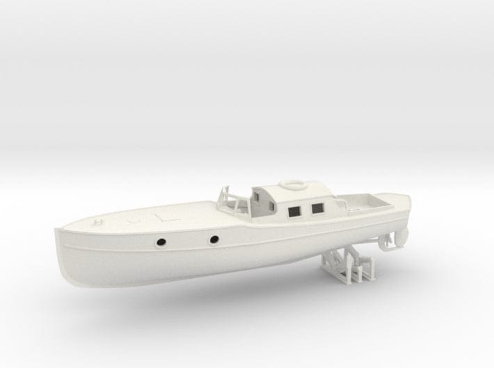 1/56 DKM Boat 9m captain's gig - distefan 3d print