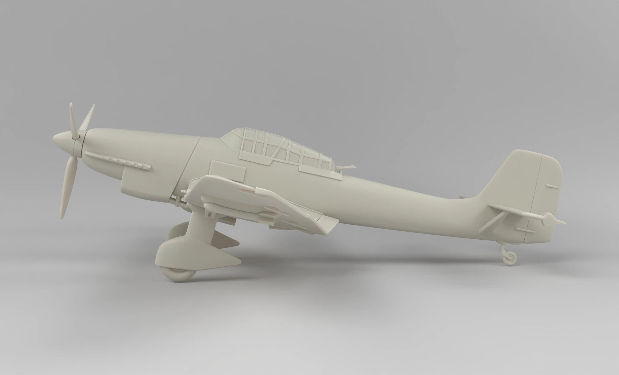 1/56 German Junkers Ju 87 "Stuka" Kit 3dspro