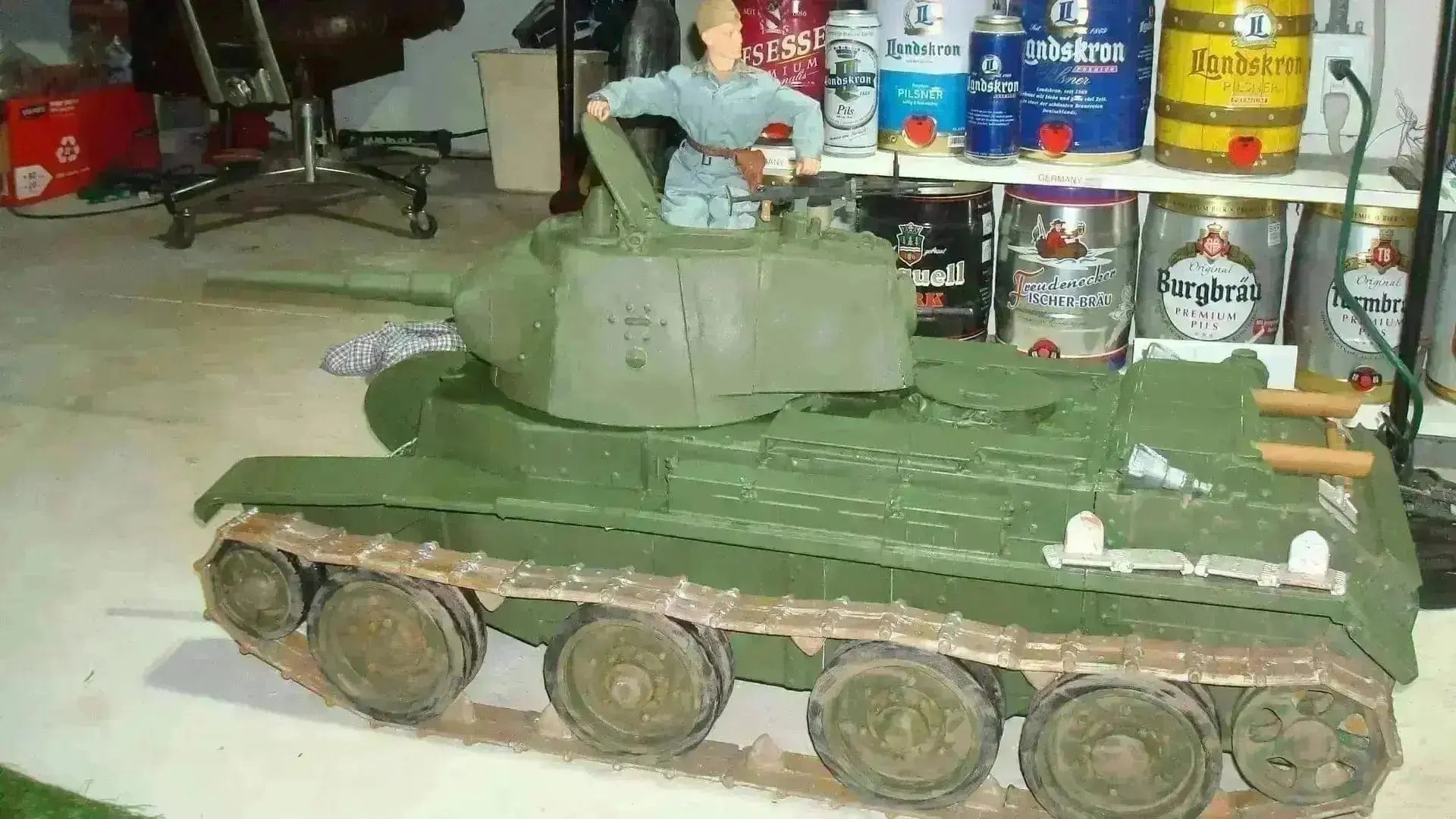 1/6 Soviet BT-7 Tank Tracks Set 3dspro