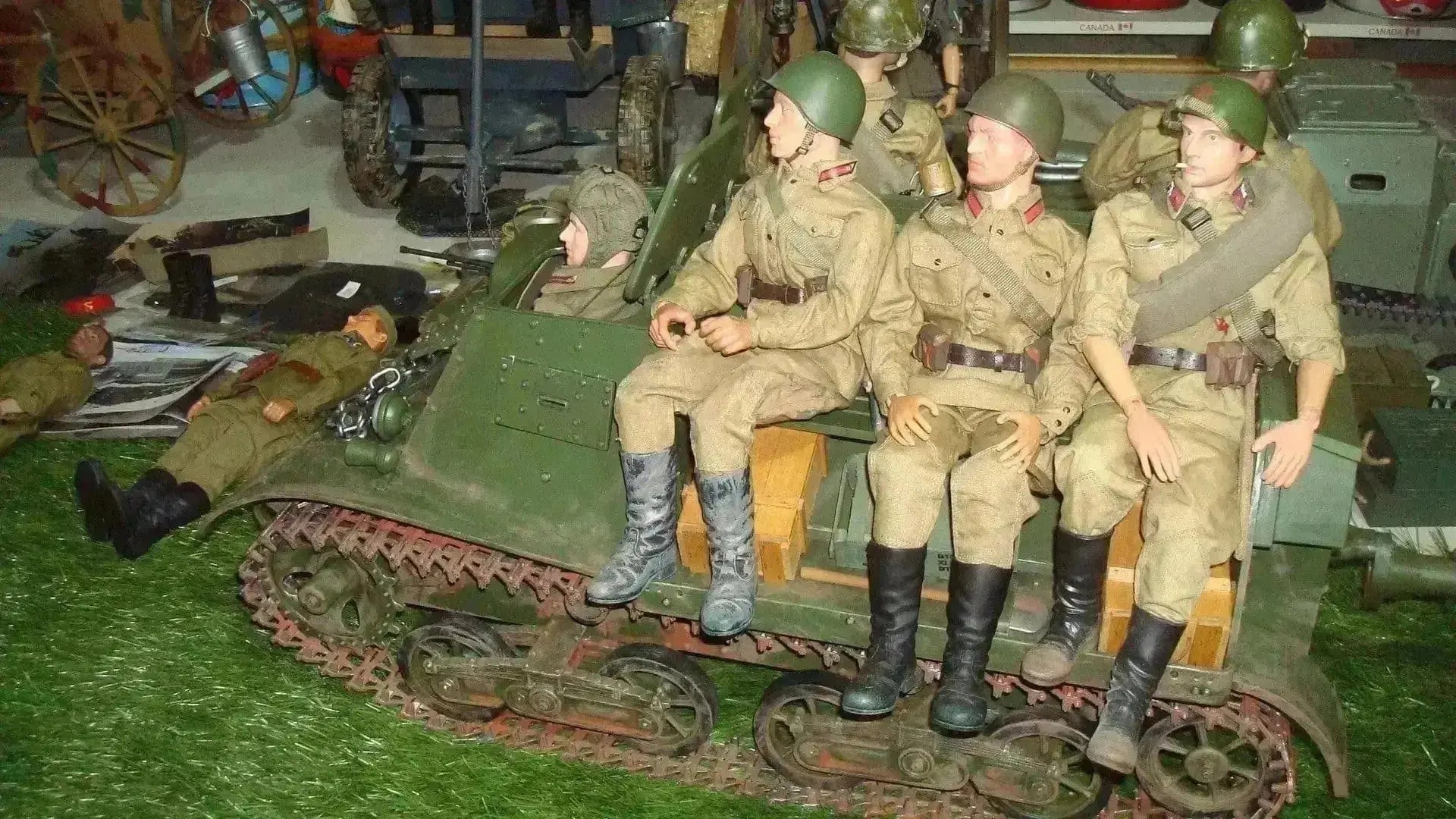 1/6 Soviet BT-7 Tank Tracks Set - distefan 3d print