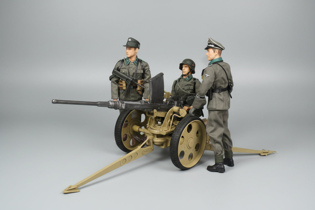 1/6 German 20mm Oerlikon Flak-28 - Mount - distefan 3d print