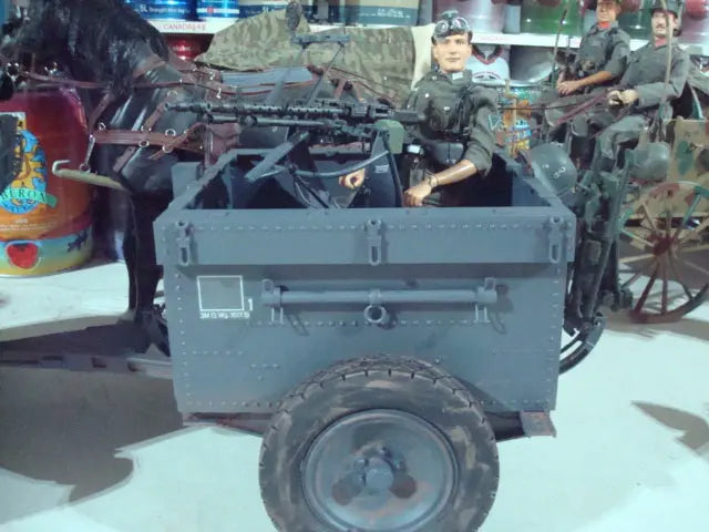 1/6 German If.5 MG-Wagen 36 Anti-Aircraft Wagon Set 3dspro