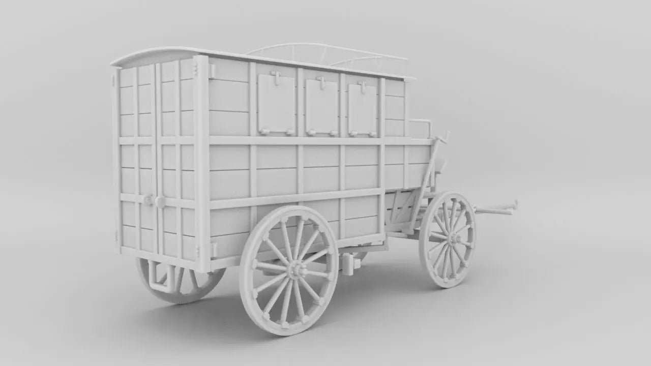 1/6 German WWII Horse Drawn Ambulance Set OITECH