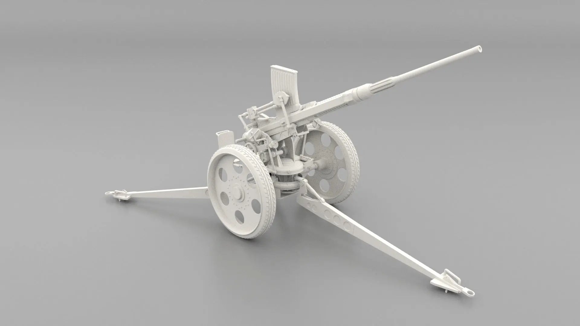 Supercharge Your 1/6 Germany 20mm Oerlikon - Flak-28 - Barrel Cradle (Distefan 3D Print)