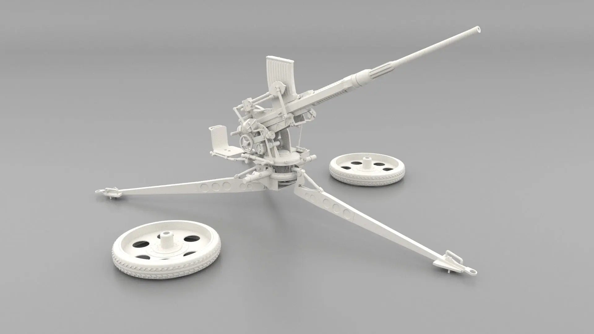 Bring Your Flak-28 to Life: 1/6 Germany 20mm Oerlikon - Flak-28 - Trails (Distefan 3D Print)