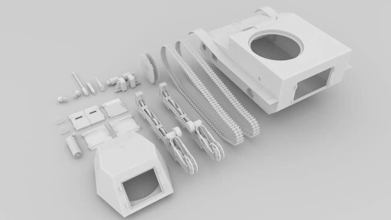 1/6 Hungarian Interwar Tankette Set OITECH