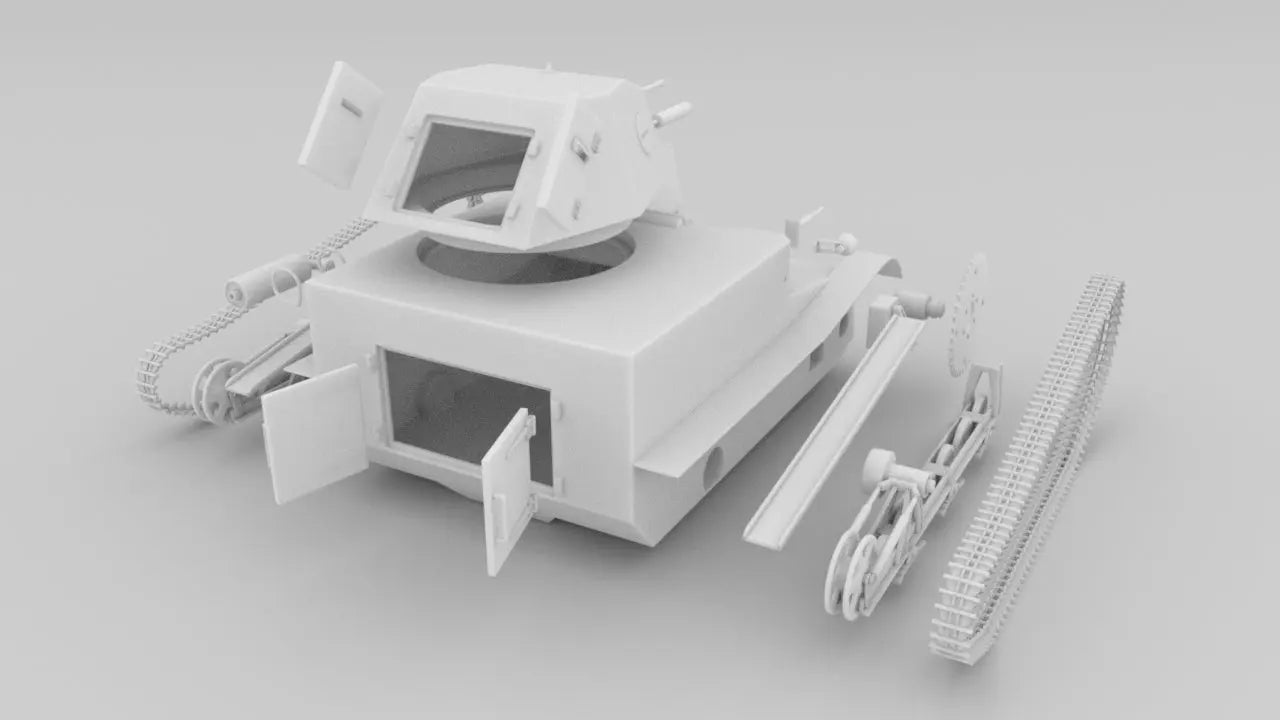 1/6 Hungarian Interwar Tankette Set OITECH