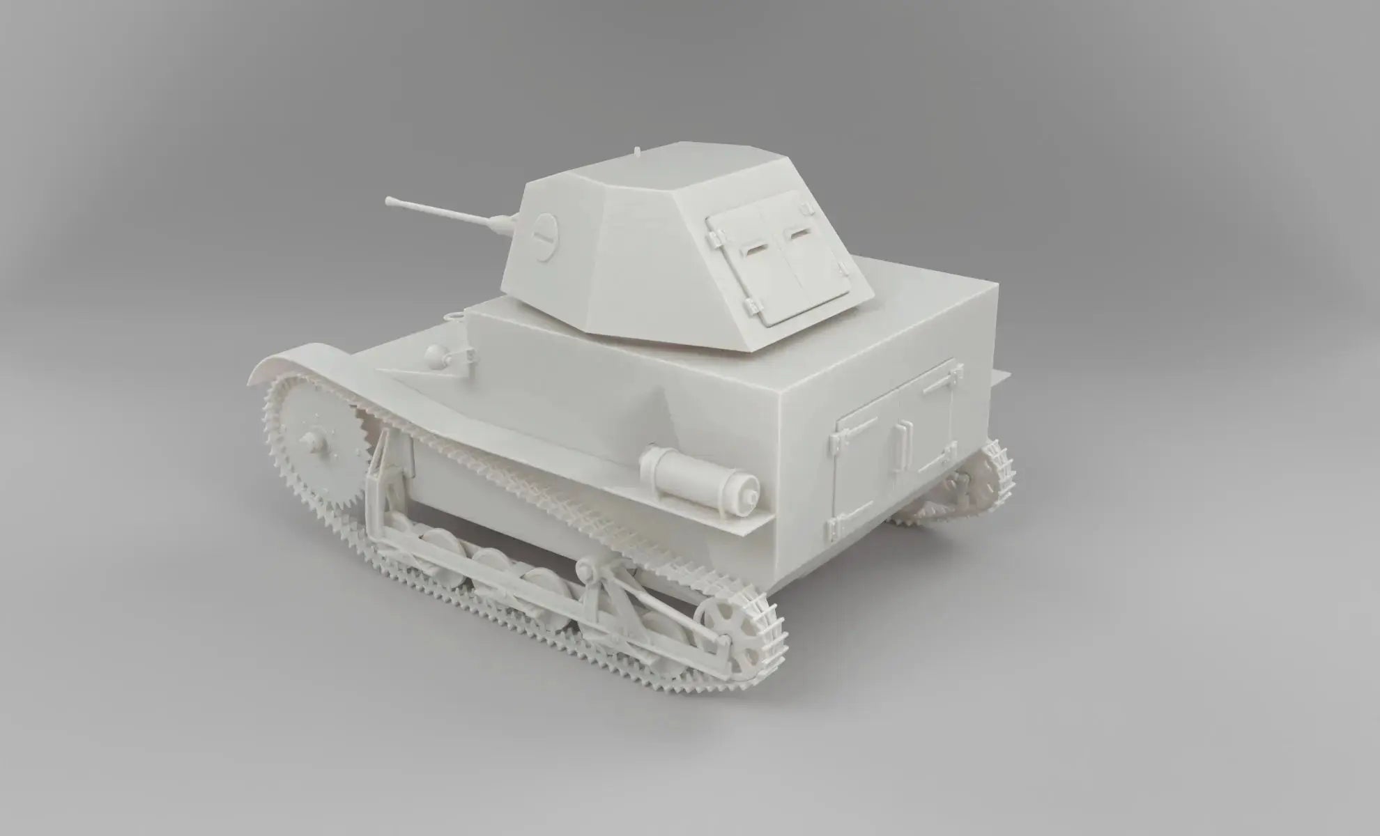 1/6 Hungarian Interwar Tankette Set - distefan 3d print
