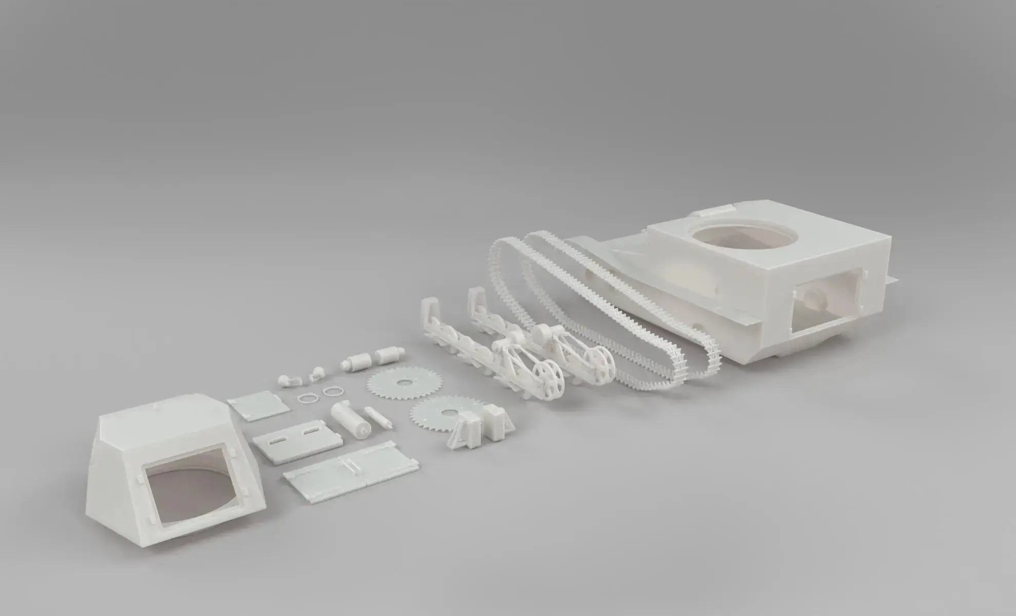 1/6 Hungarian Interwar Tankette Set - distefan 3d print