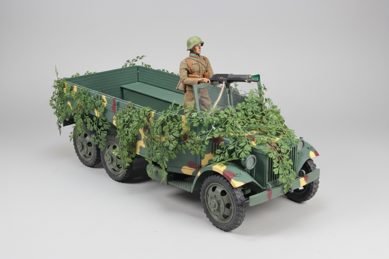 1/6 Hungary Raba 38m Botond Truck Set