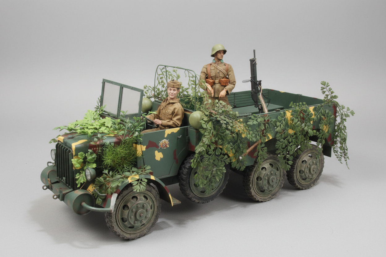 1/6 Hungary Raba 38m Botond Truck Set