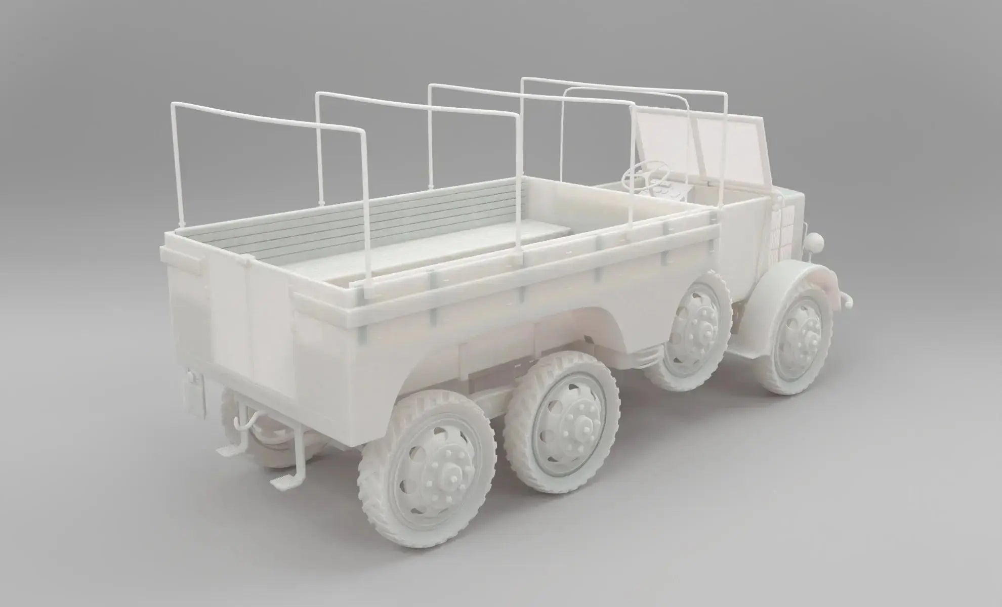 1/6 Hungary Raba 38m Botond Truck Set - distefan 3d print