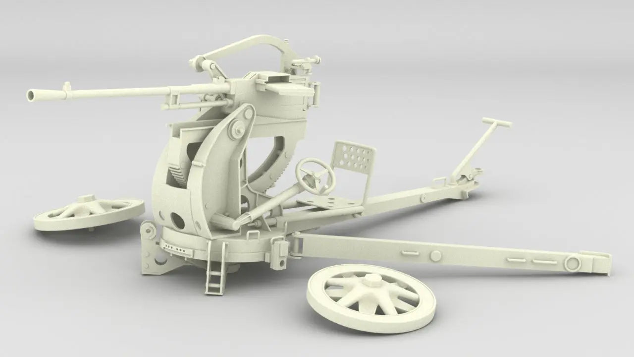 1/6 Italian Breda 20/65 Model 35 - Assembly Kit 3dspro