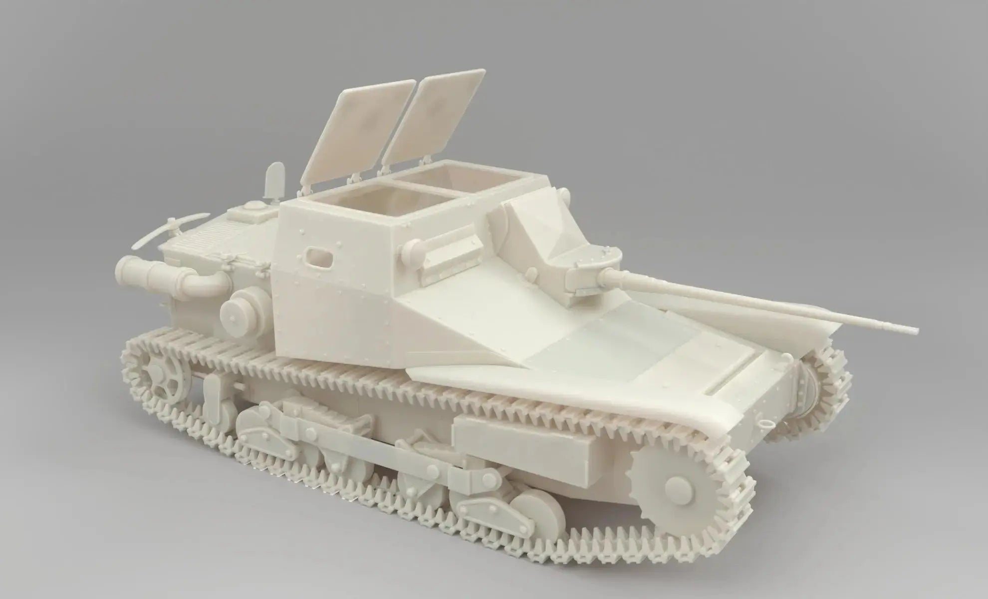1/6 Italian Tankette Carro Veloce 33 Set - distefan 3d print