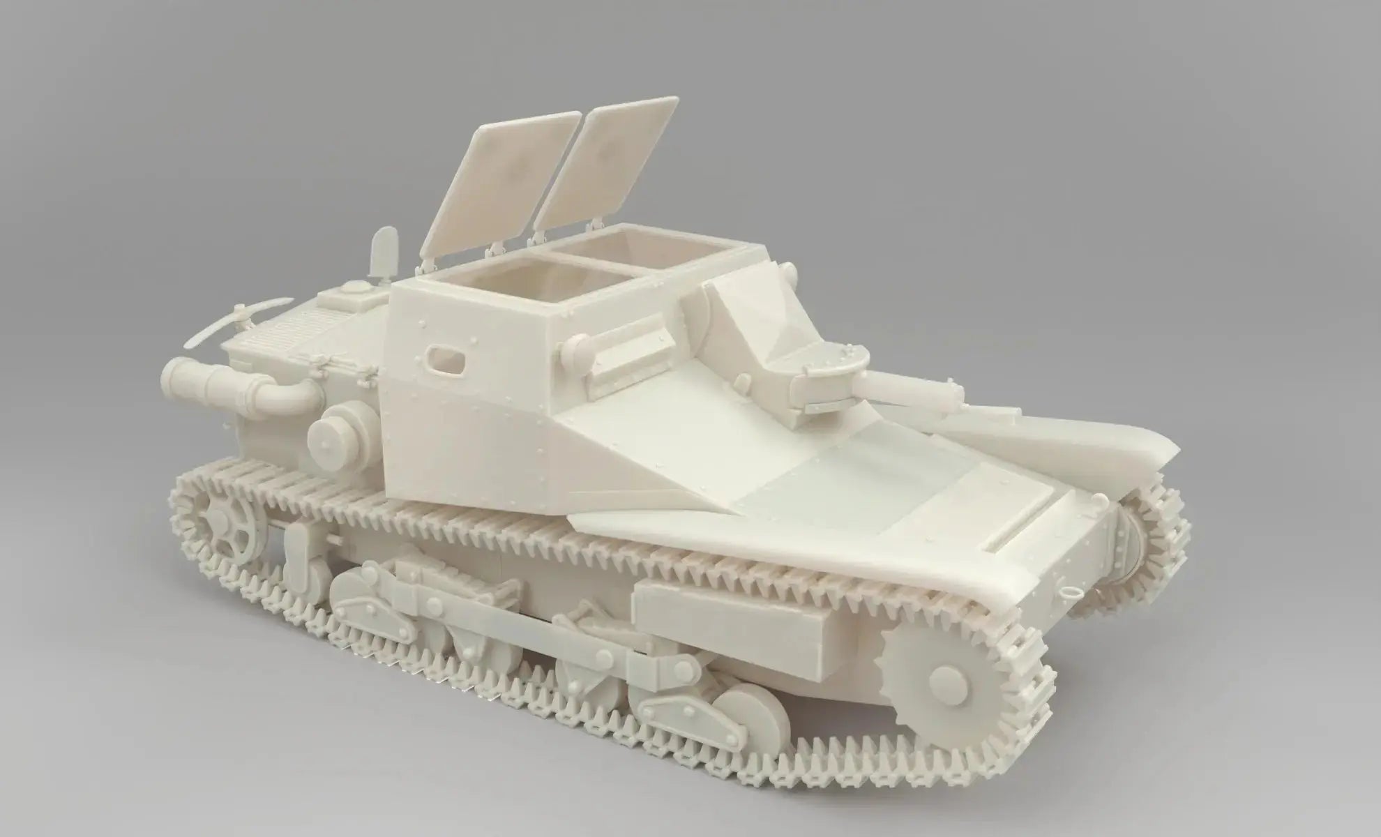 1/6 Italian Tankette Carro Veloce 33 Set - distefan 3d print