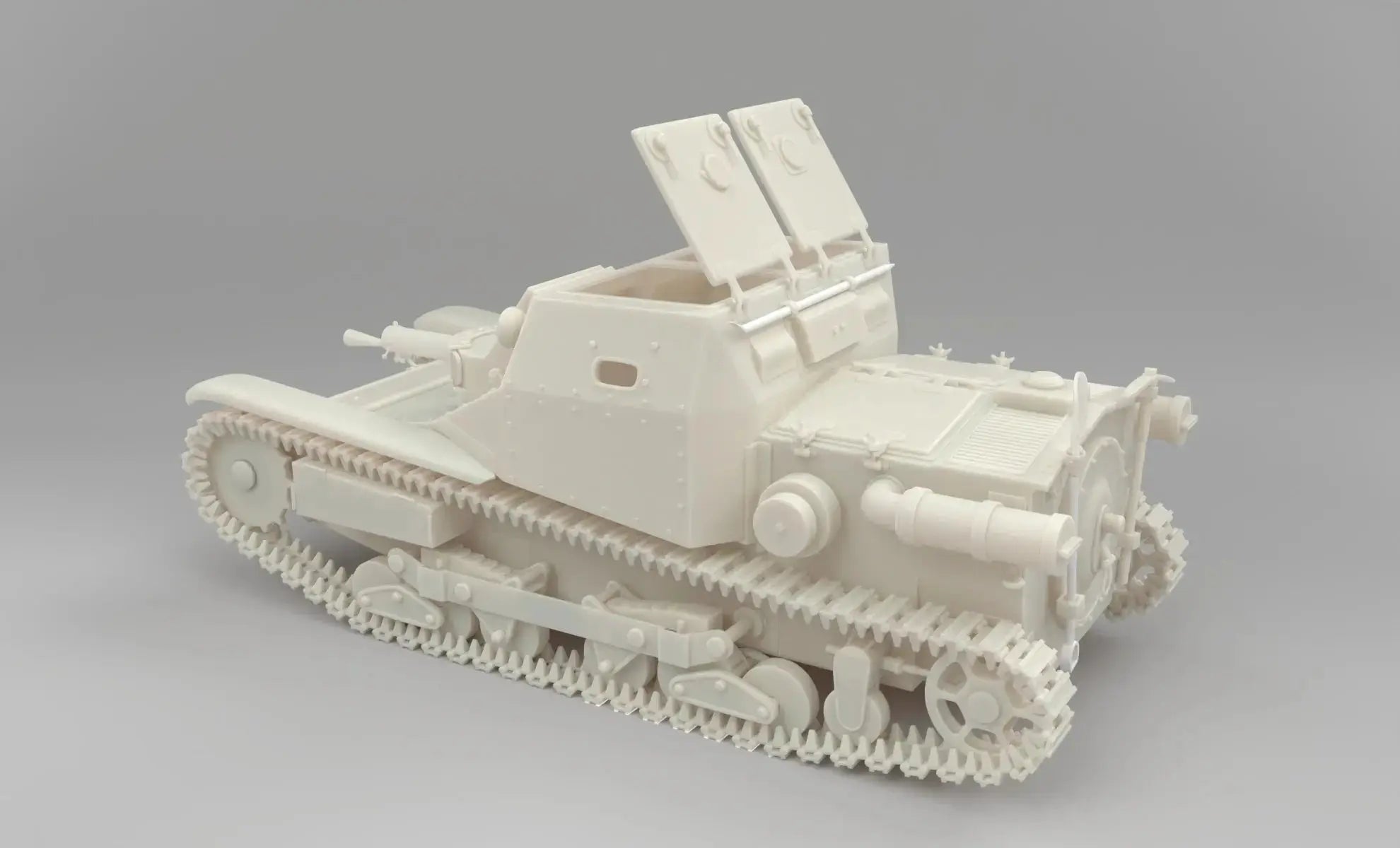 1/6 Italian Tankette Carro Veloce 33 Set - distefan 3d print