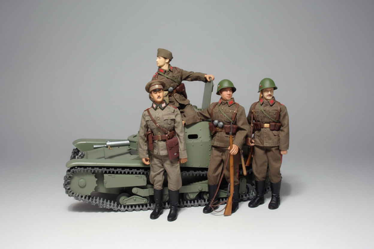 1/6 Italian Tankette Carro Veloce 33 Set OITECH