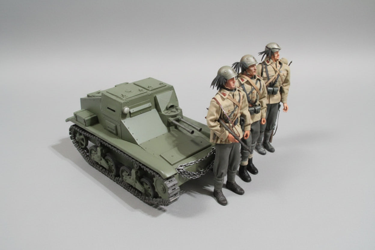 1/6 Italian Tankette Carro Veloce 33 Set OITECH