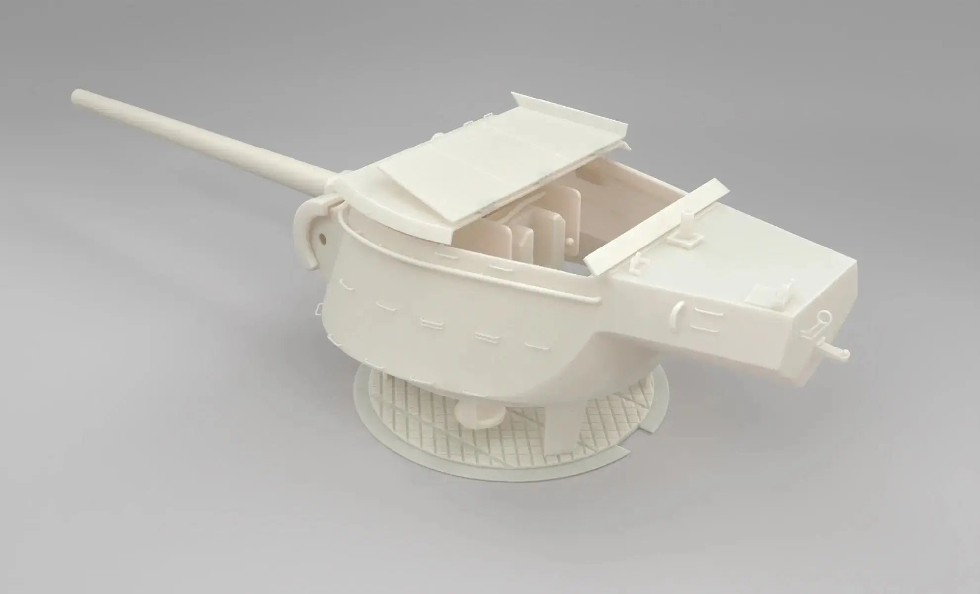 1/6 M36 Jackson American Tank Turret Set- distefan 3d print