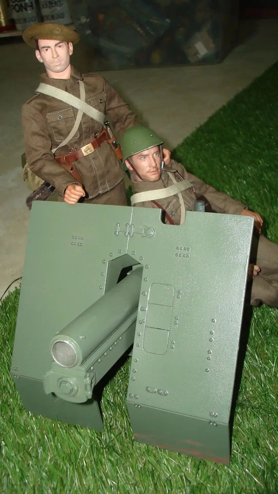 1/6 Poland 7.5cm Skoda Gebirgskanone M.15 Shaft 3dspro