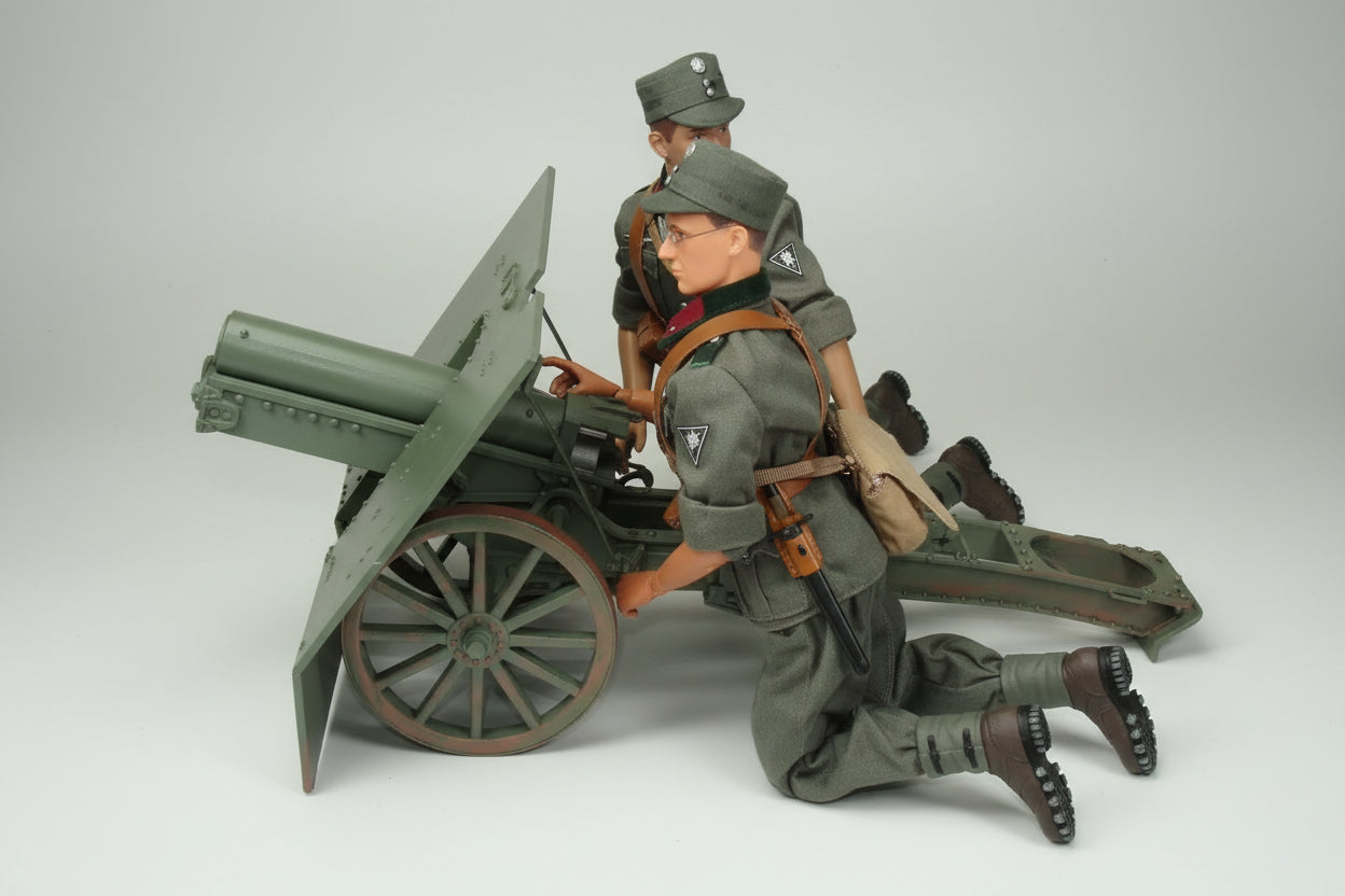1/6 Poland 7.5cm Skoda Gebirgskanone M.15 Carriage 3dspro