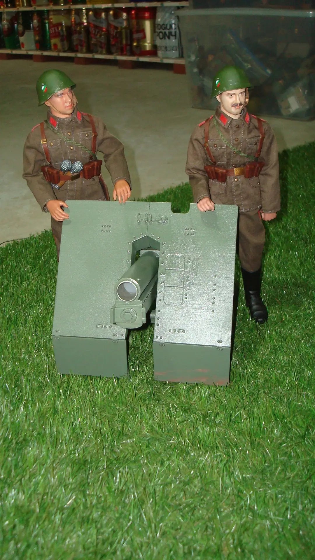 1/6 Poland 7.5cm Skoda Gebirgskanone M.15 Carriage 3dspro