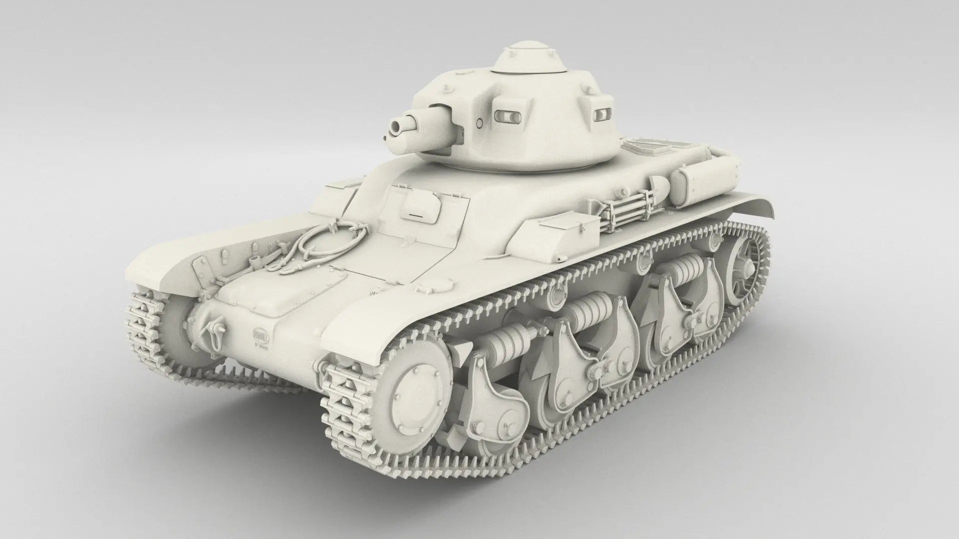 1/6 Renault R-35 Light Tank Set 3dspro