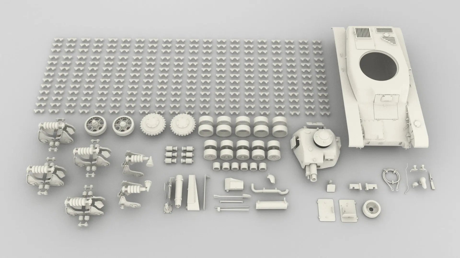 1/6 Renault R-35 Light Tank Set 3dspro