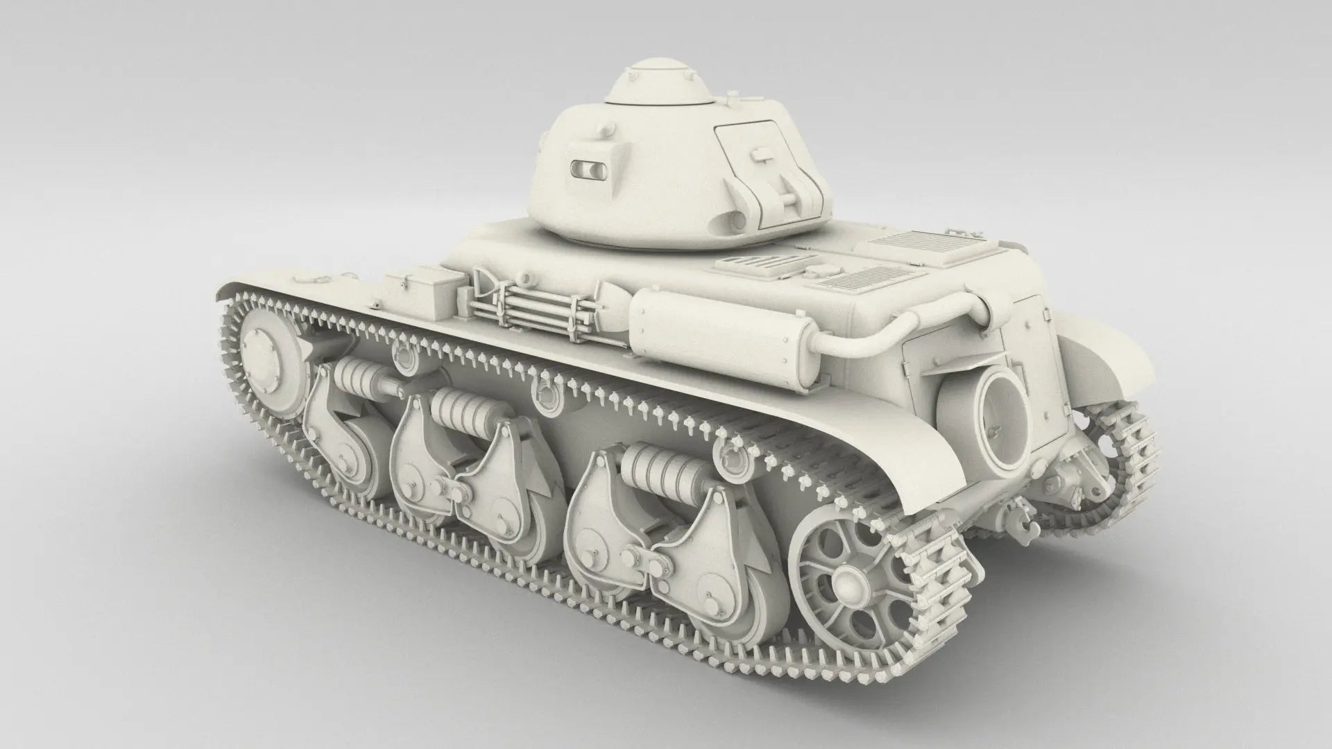 1/6 Renault R-35 Light Tank Set 3dspro