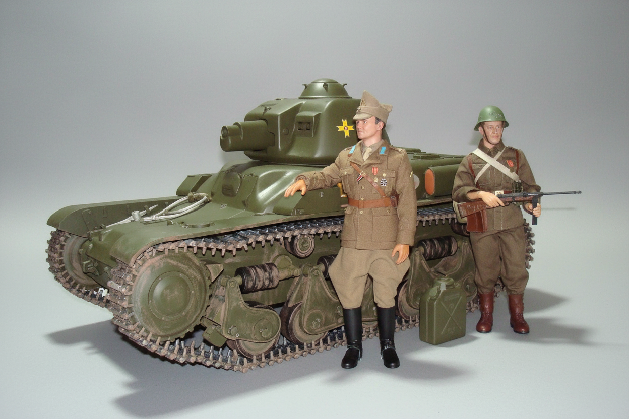 1/6 Renault R-35 Light Tank Set 3dspro