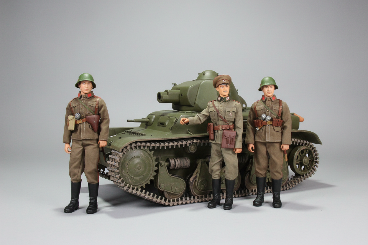 1/6 Renault R-35 Light Tank Set 3dspro