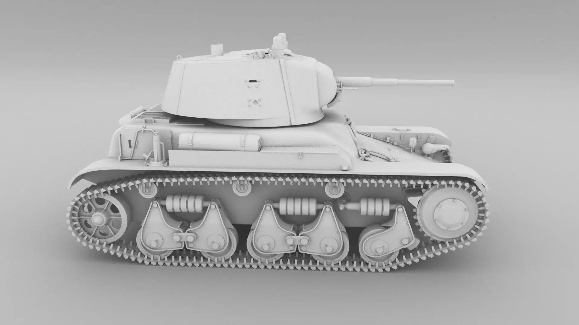 1/6 Renault R-35 with T-26 turret Set 3dspro