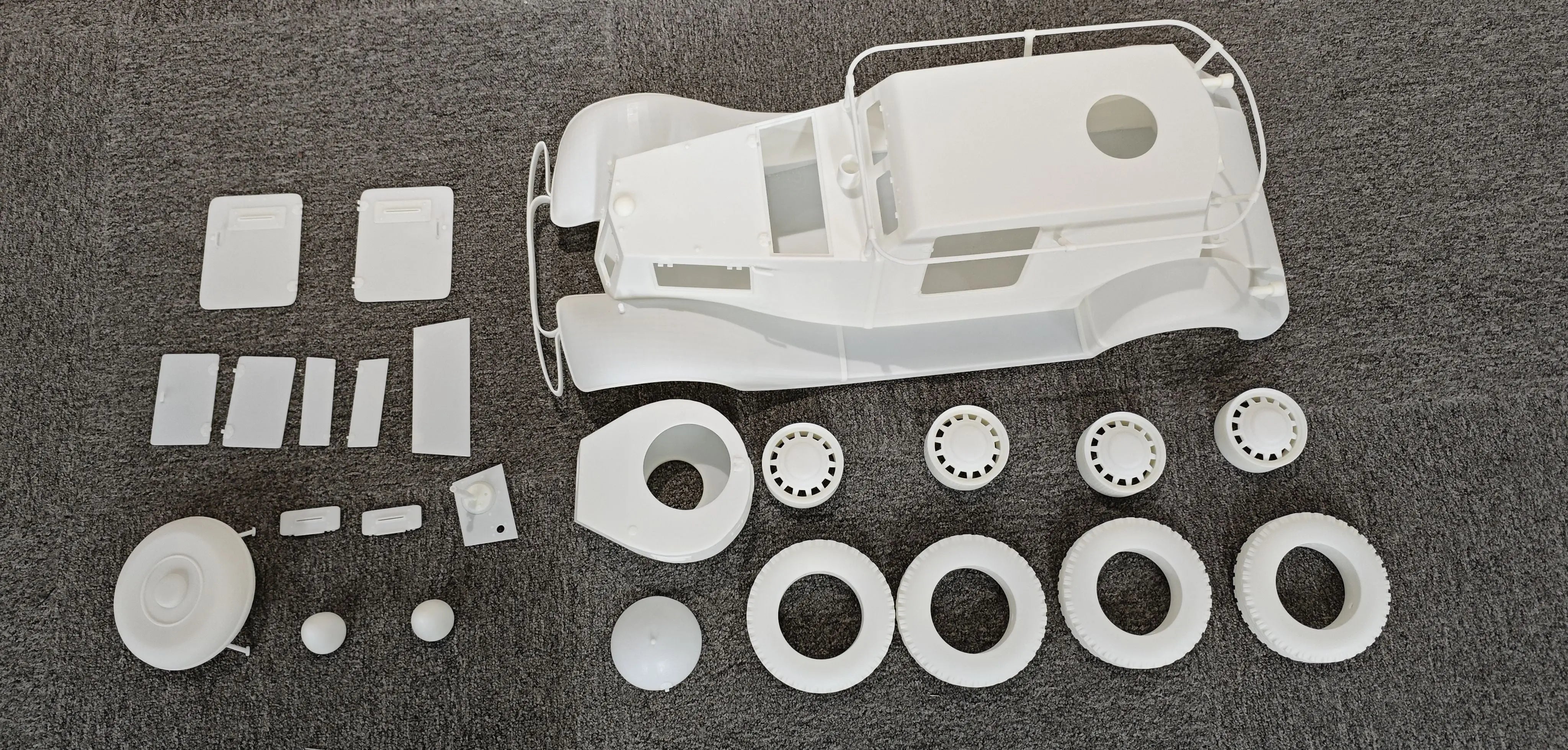 1/6 Russian BA20 Armor Car Set 3dspro