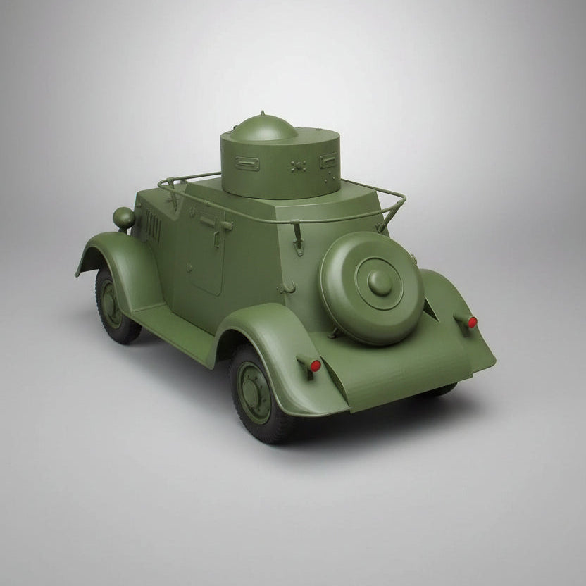 1/6 Russian BA20 Armor Car Set 3dspro