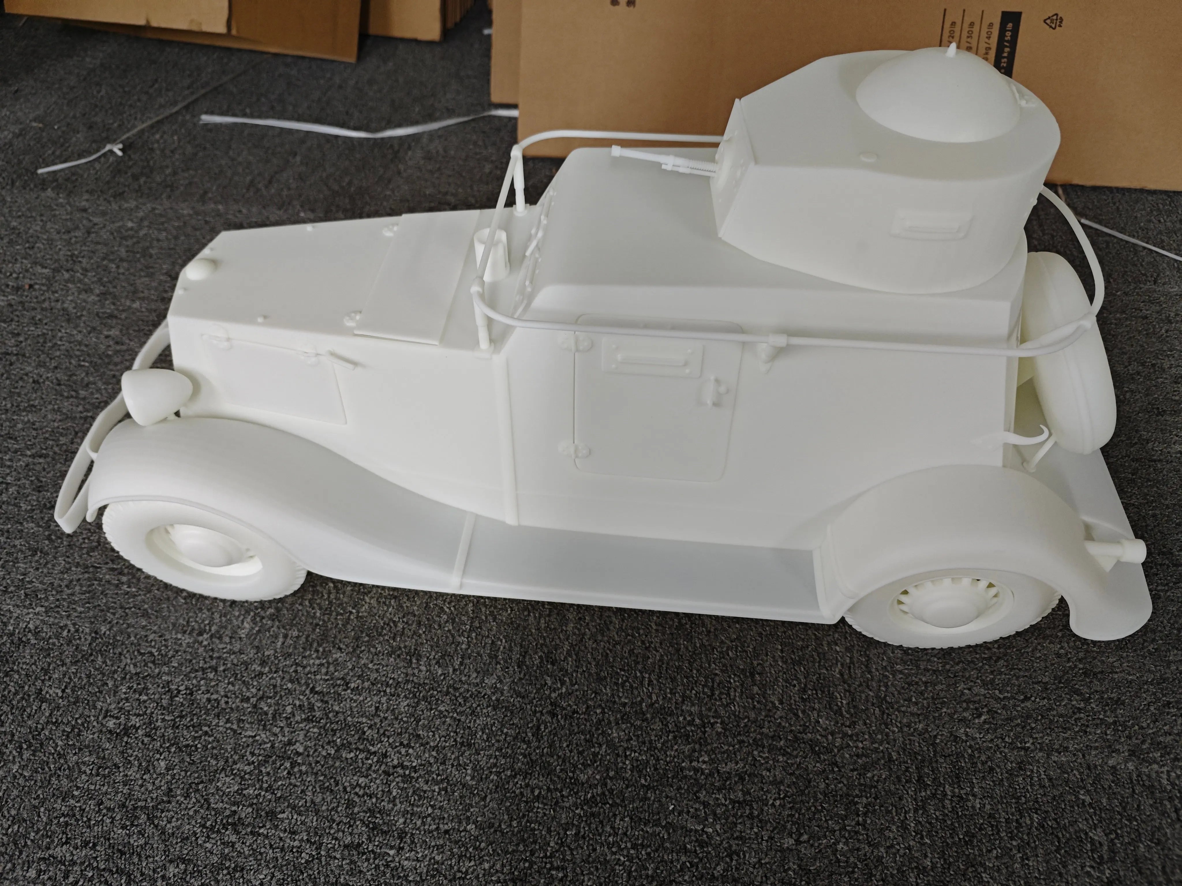 1/6 Russian BA20 Armor Car Set 3dspro