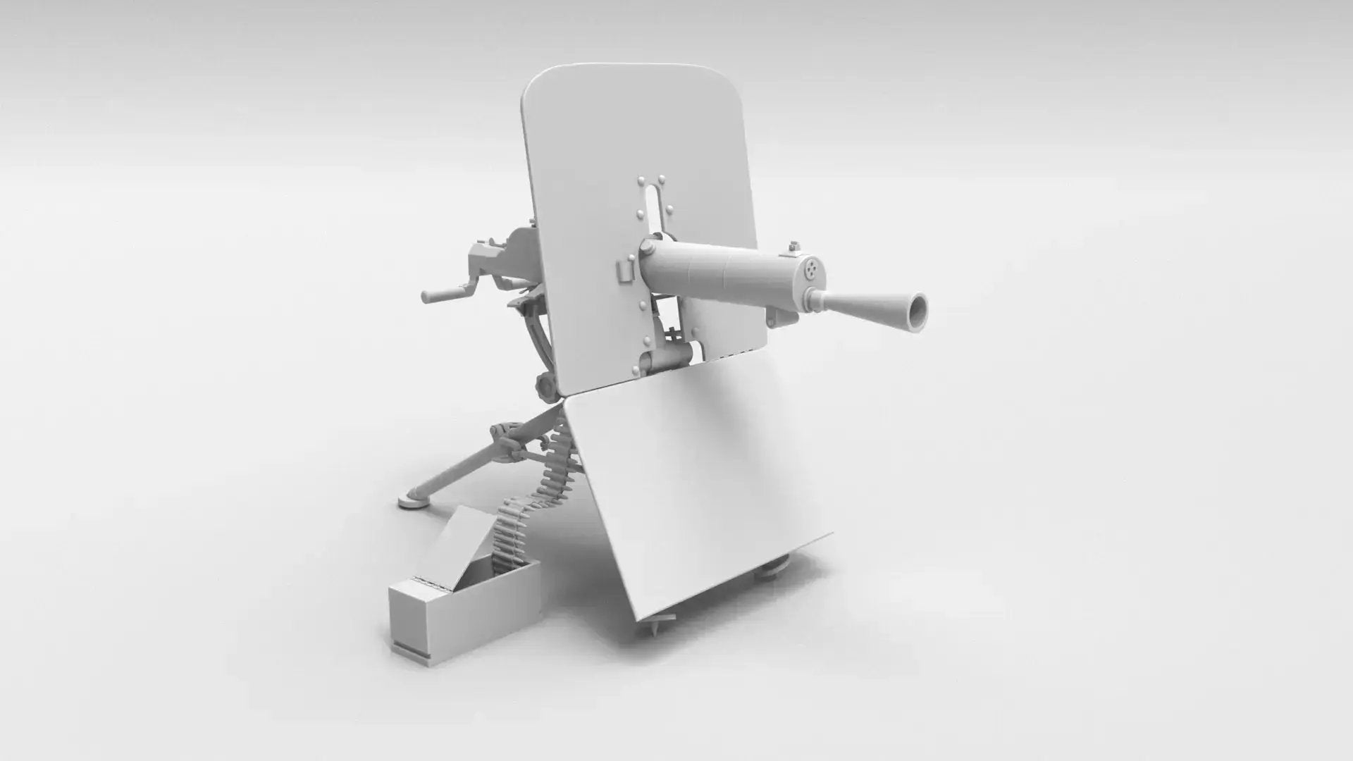 1/6 Schwarzlose MG 07-12 3dspro