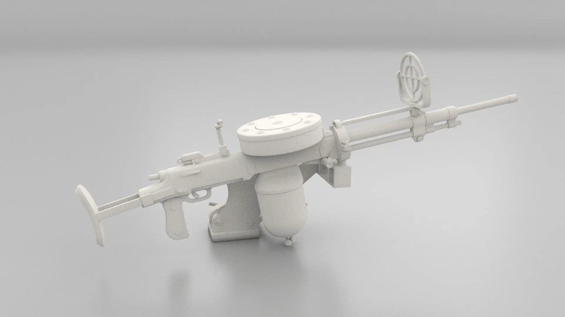 Arm Your BT-7A: Superbly Detailed 1/6 Soviet BT-7A - Turret Guns Set (Unpainted)