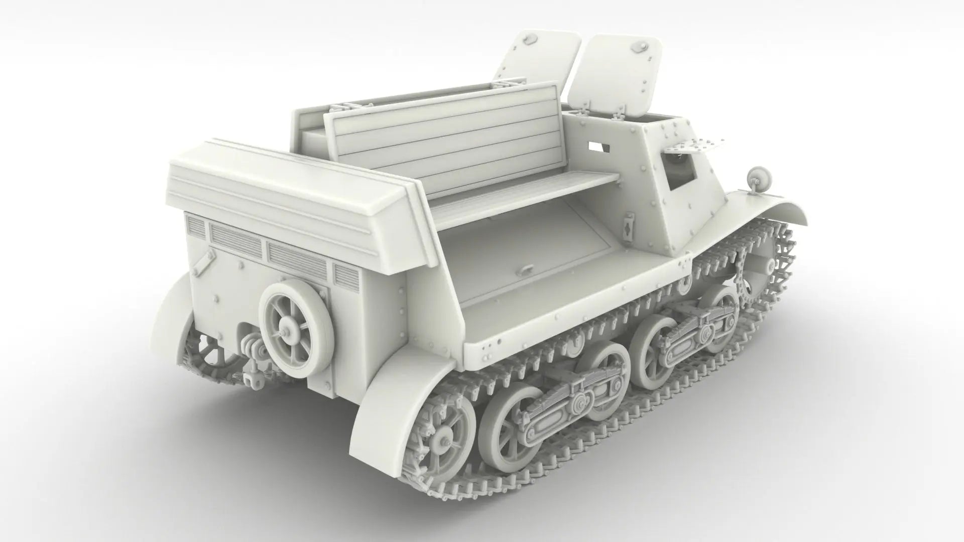 1/6 Soviet T-20 Kosmomolets Set 3dspro