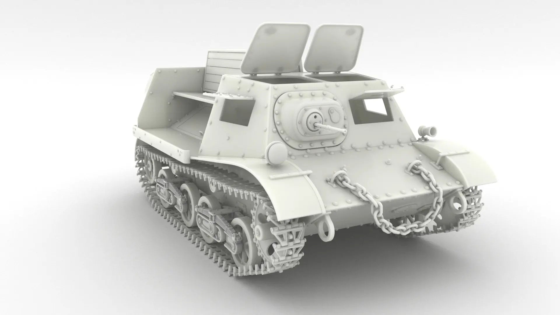 1/6 Soviet T-20 Kosmomolets Set 3dspro