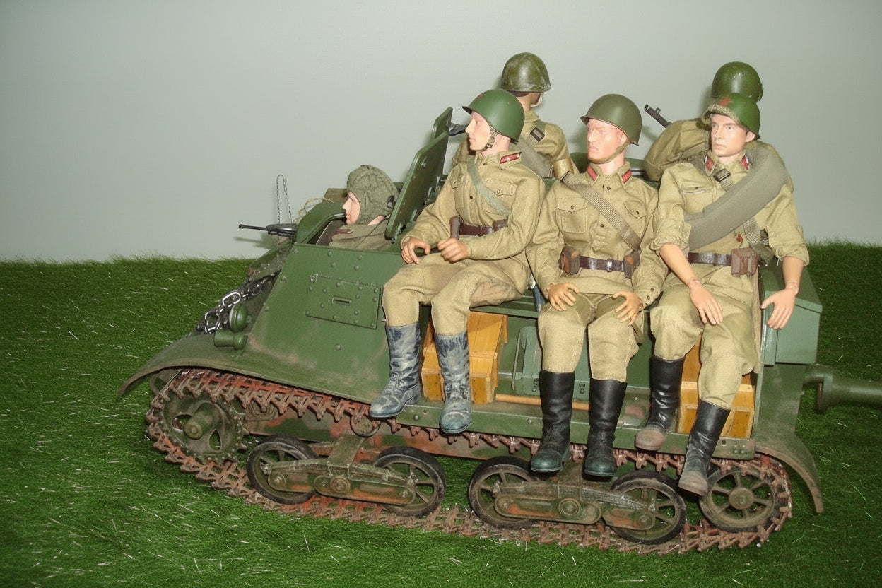 1/6 Soviet T-20 Kosmomolets Set 3dspro