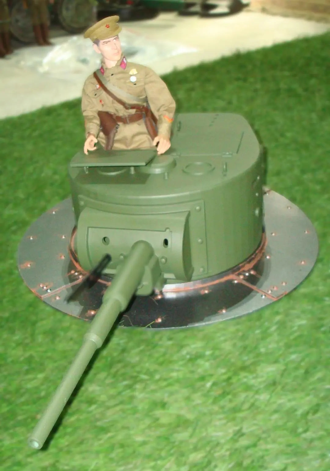 1/6 Soviet T-26 Bunker Turret 3dspro