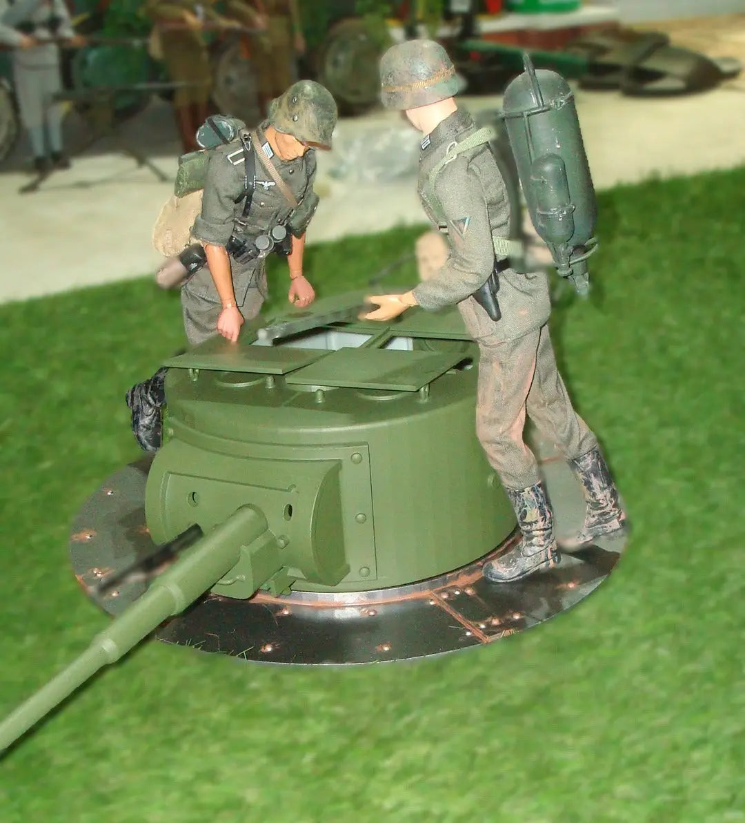 1/6 Soviet T-26 Bunker Turret 3dspro