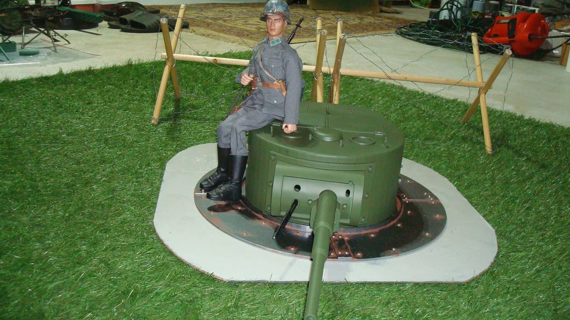 1/6 Soviet T-26 Bunker Turret 3dspro